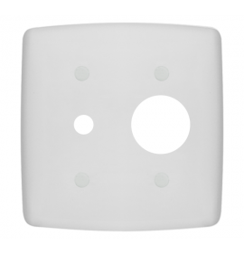Placa para RJ + Furo 4x4 - Mônaco